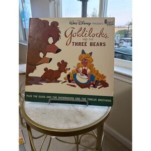 Walt Disney Disneyland Records LP –Goldilocks & Three Bears + Elves & Shoemakers